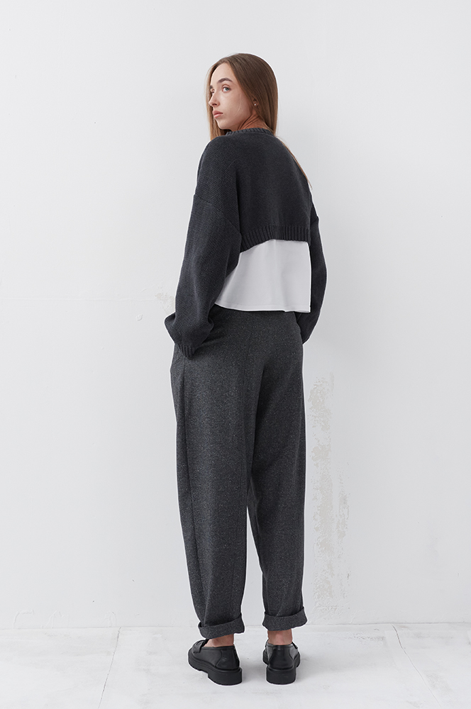 Штани сірі меланж (БР 83)